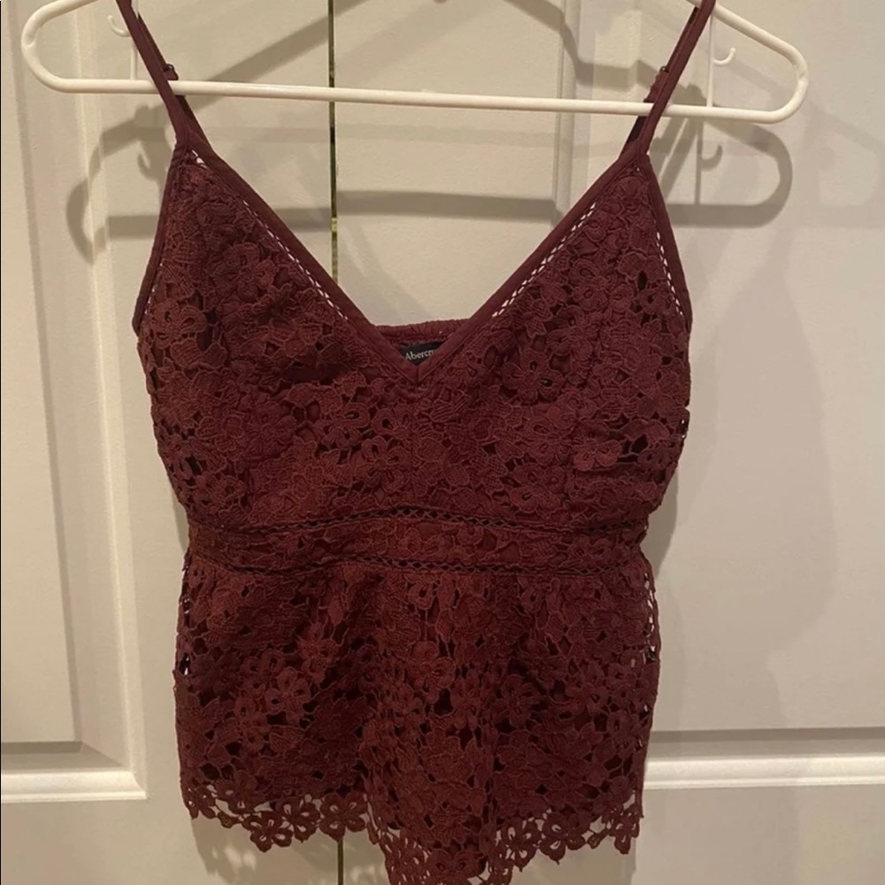 Abercrombie & Fitch lace tank top